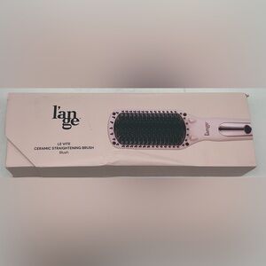 L’ange Le Vite Ceramic Straightening Brush Blush New Opened Box